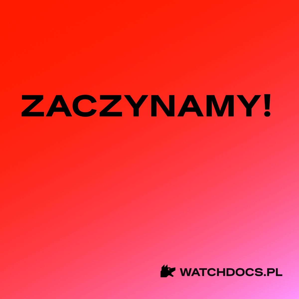 Zaczynamy!