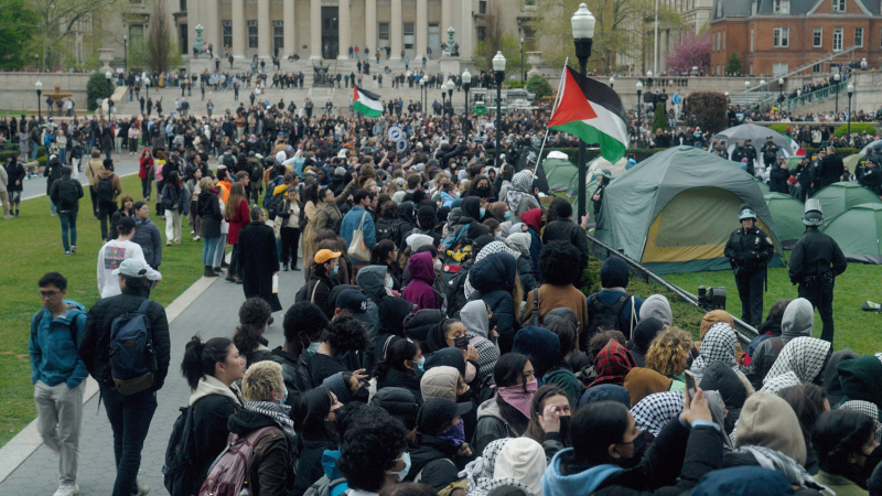 Sens protestu. Czy bojkot powstrzyma Izrael? Dyskusja po polskiej premierze filmu „Bitwa o kampus”